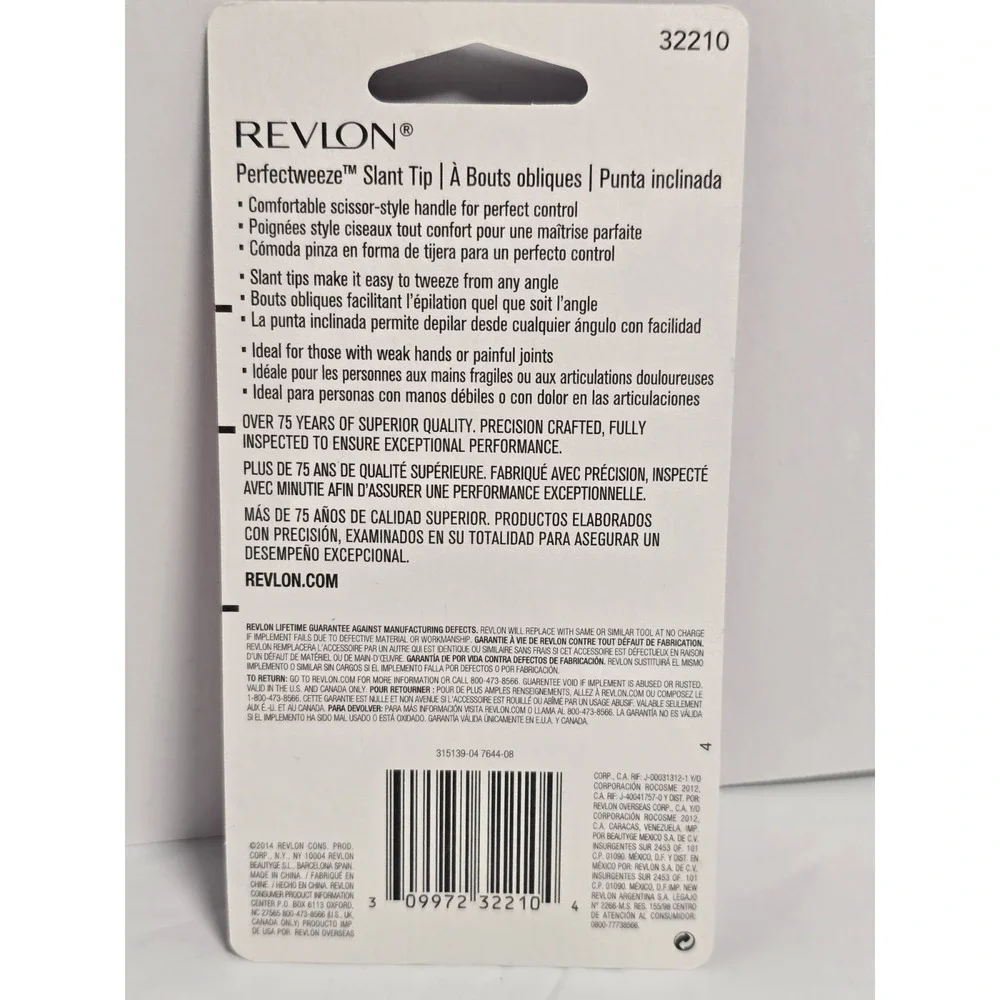 Revlon Scissor‎ Grip Slant Tweezer